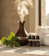 Eudora aroma diffuser with essential oils for relaxation and home fragrance