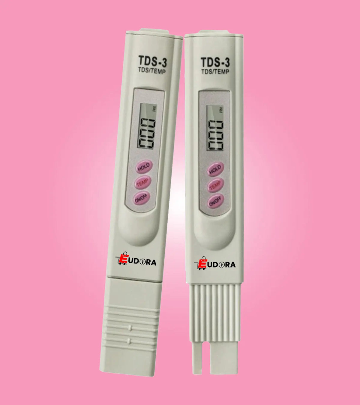 Portable TDS-3 water tester for checking purity and temperature
