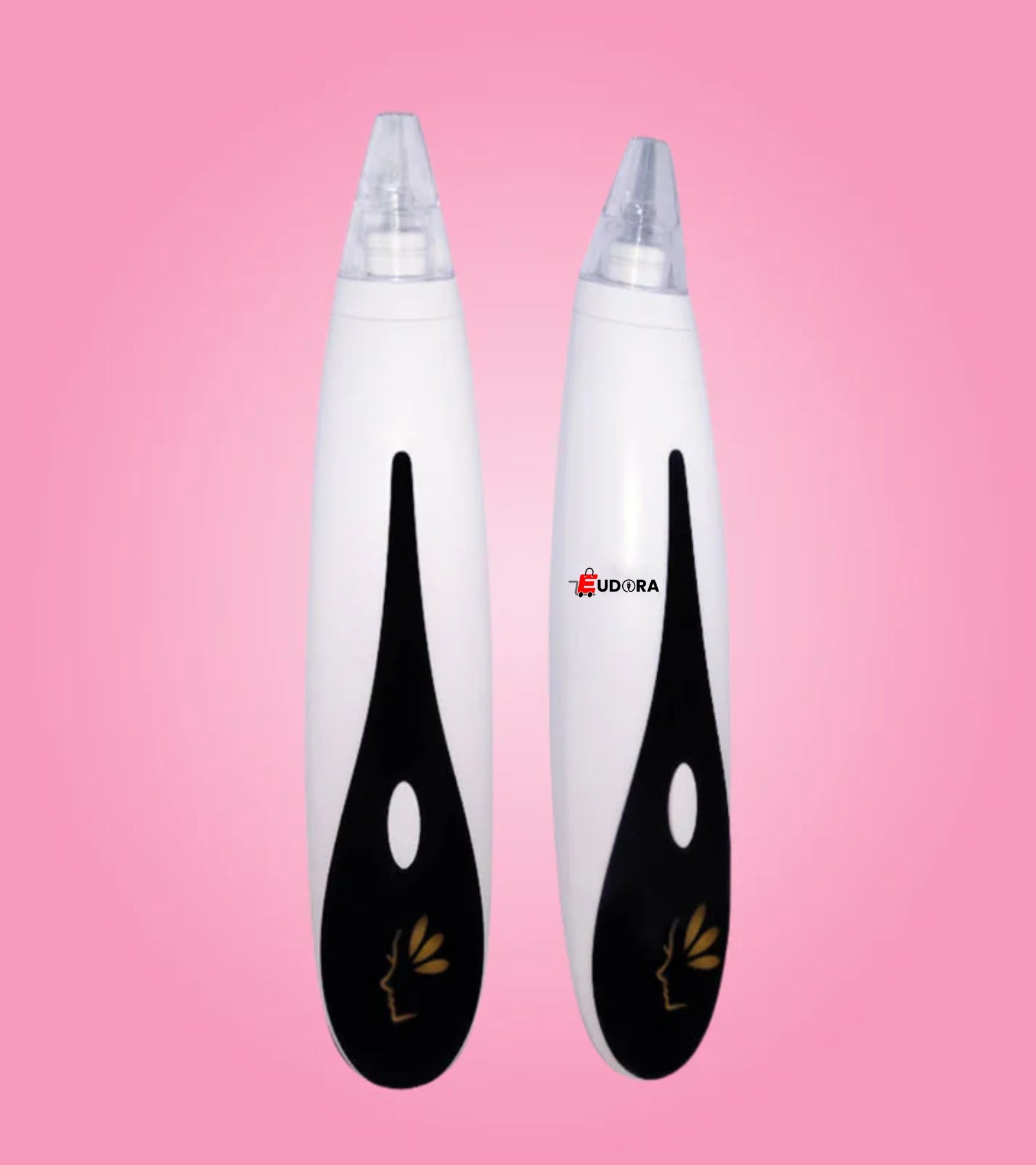 Blackhead remover vacuum with replaceable suction heads and USB charging interface