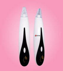 Blackhead remover vacuum with replaceable suction heads and USB charging interface