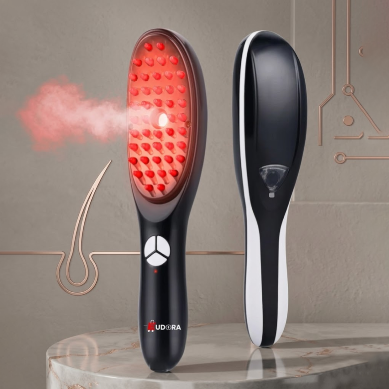 Hair Therapy LED Light Hair Brush