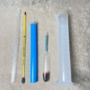 Complete Milk Testing Kit with Lactometer and Measuring Cylinder