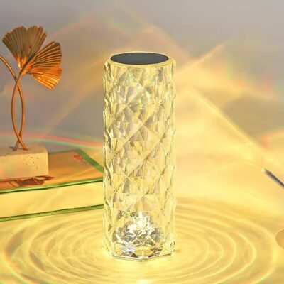 Color Changing Crystal Diamond LED Lamp