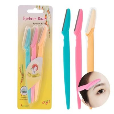 3 Pack Eyebrow Razors for Women
